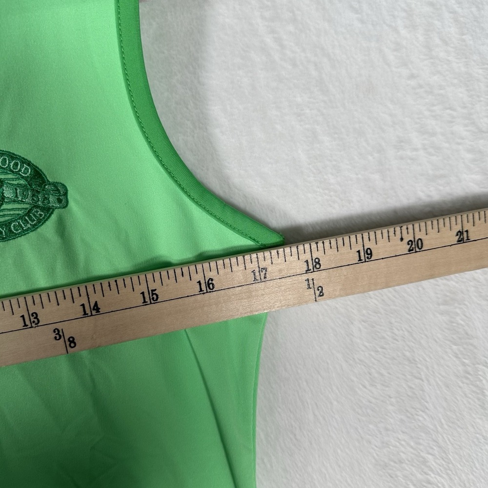 NWT Antigua Golf Polo Shirt Small Green Sleeveless PRF-72 Country Club Preppy - Picture 7 of 10